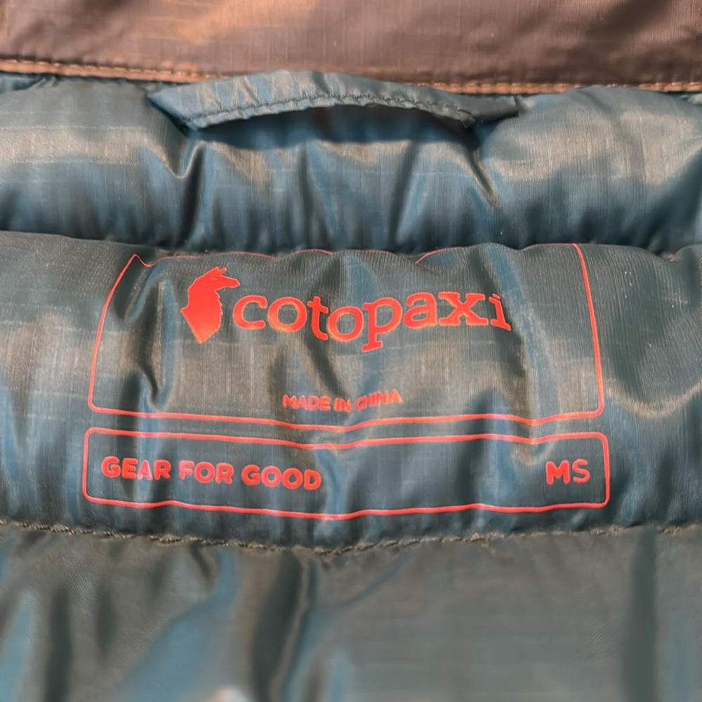 Cotopaxi Fuego Down Vest Mens Small - Picture 4 of 6